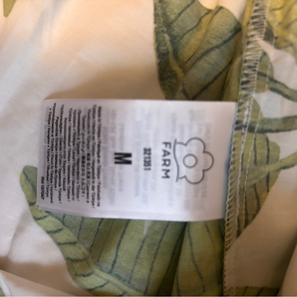 FARM Rio Green Leaf Print Maxi Dress - Picture 7 of 8